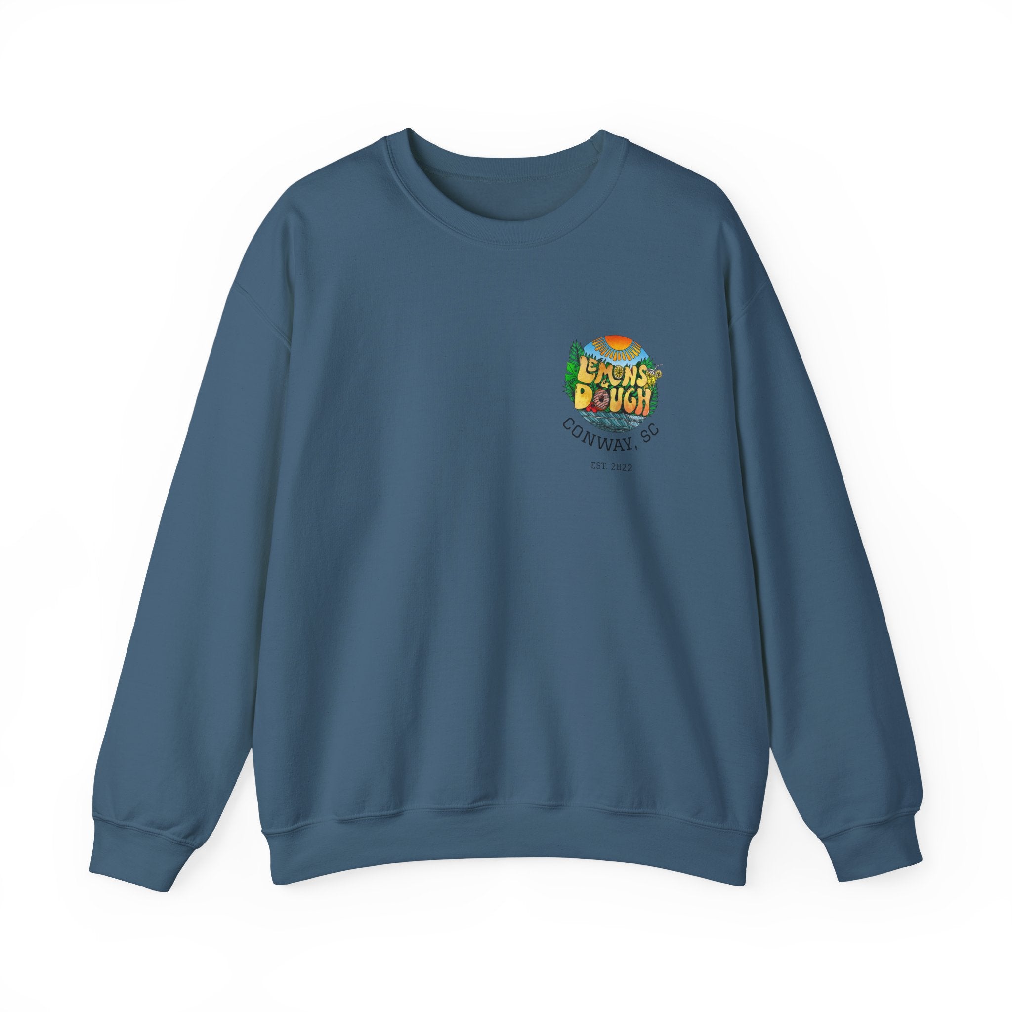 Tropical Vibe Sweatshirt, Unisex Crewneck, Perfect for Summer, Cozy Gift for Friends, Ideal for Casual Outings, Unique Graphic Tee